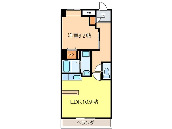 グランシエルの物件間取画像